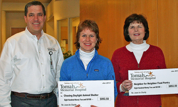 Jeans Day donations